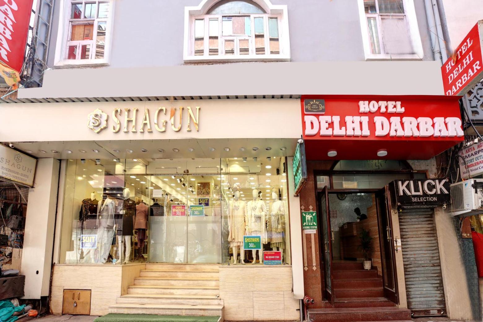 Hotel Delhi Darbar Buitenkant foto